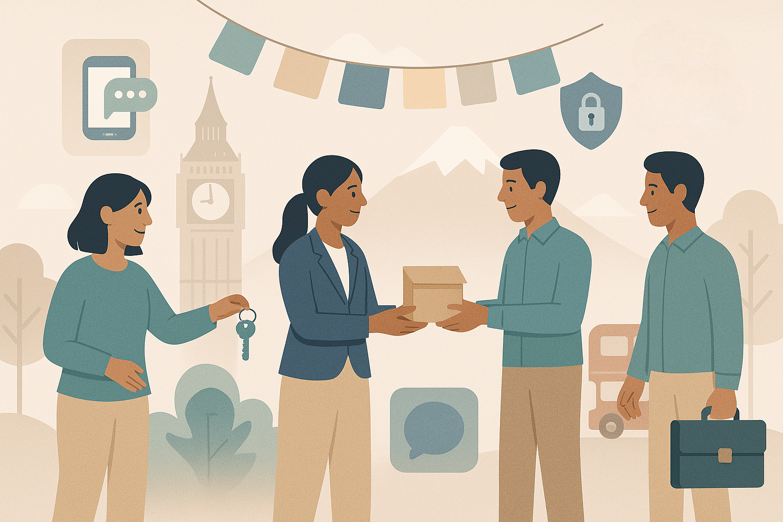 Community forum interface